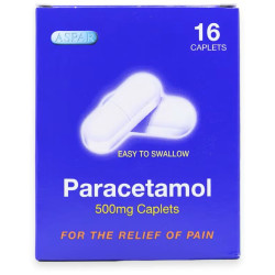 Aspar Paracetamol 500mg Tablets (12x16)