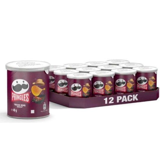 Pringles Pop & Go Texas Bbq Sauce 40g
