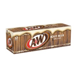 A&W Root Beer Flavour USA Cans 355ml