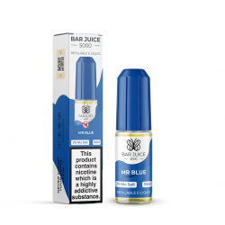 Mr Blue Nic Salt E-Liquid by Bar Juice 5000 Salts 10ml-10mg