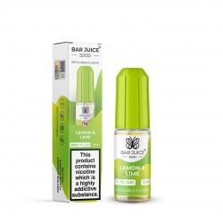 Lemon & Lime Nic Salt E-Liquid by Bar Juice 5000 Salts 10ml-10mg