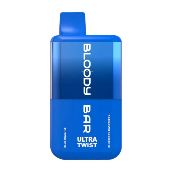 Blue Razz Ice & Blueberry Raspberry | Bloody Bar Ultra Twist 20k Puff