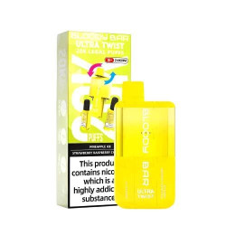 Pineapple Ice & Strawberry Raspberry Cherry Ice | Bloody Bar Ultra Twist 20K Puff 