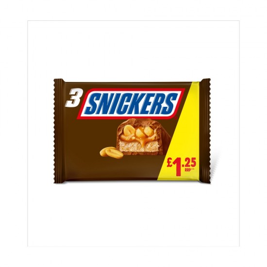 Snickers Snacksize £1.25 RRP