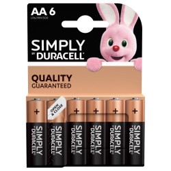 Duracell AA 6 pack