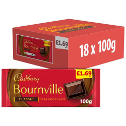 Cadbury Classic Bournville 100g Price Marked £1.69 Cadbury Classic Bournville 100g Price Marked £1.69