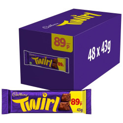 Cadbury Twirl Standard Bars Price Marked 89p Cadbury Twirl Standard Bars Price Marked 89p