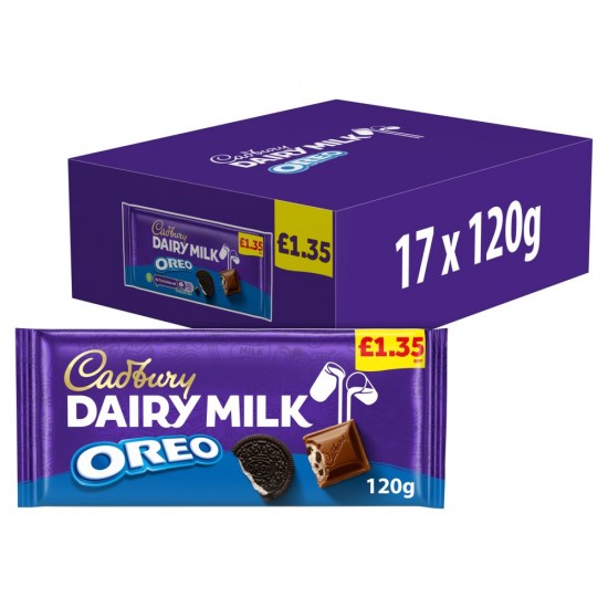 Cadbury Dairy Milk Oreo 120g £1.35