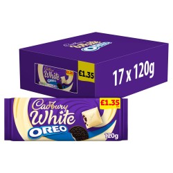 Cadbury White Oreo 120gm RRP-£1.35