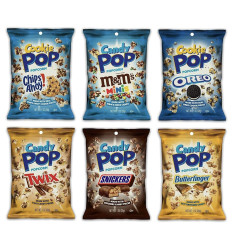 Candy Pop Drizzled Popcorn -12 CT