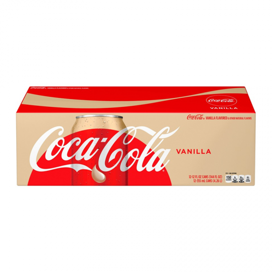 Coke Vanilla Can USA 355ml