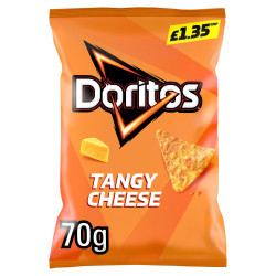 Doritos Tangy Cheese 70g PMP £1.35 (QTY 18)
