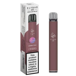 Elf Bar 600 Compliant Prefilled Pod Kit Cherry Cola/20mg