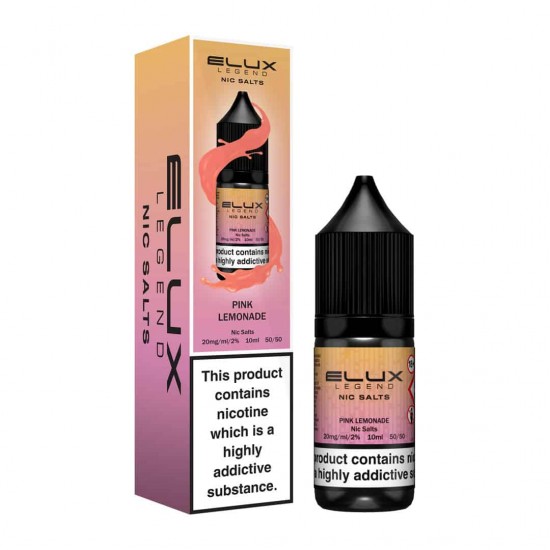 Pink Lemonade Nic Salt E-Liquid by Elux Legend 10ml-20mg