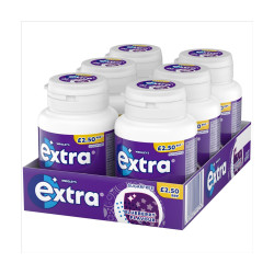 Extra Blueberry Bottle 46 pieces price marked £2.50