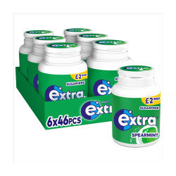 Extra Spearmint Bottle Price Marked £2.50