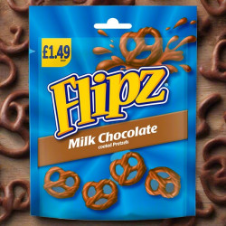 Flipz Choc Pretzels Price Marked &1.49