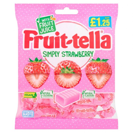 Fruittella Strawberry 12x135g