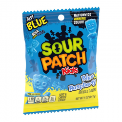 Sour Patch Kids Blue Raspberry 5oz (141g) - 12CT