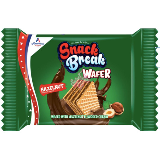 Halal Snack Break Hazlenut Filling Max Wafer 40g