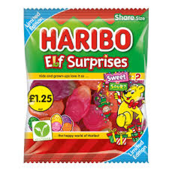 Haribo Elf Suprises Price Mark £1.25
