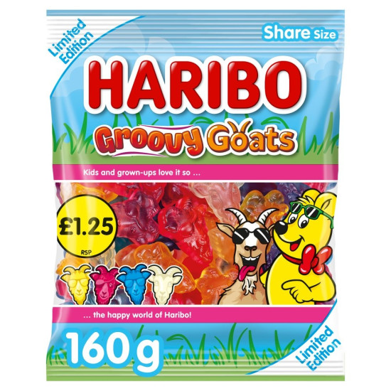 Haribo Groovy Goats 160g PM