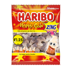 Haribo Happy-Cola ZING 140g £1.25