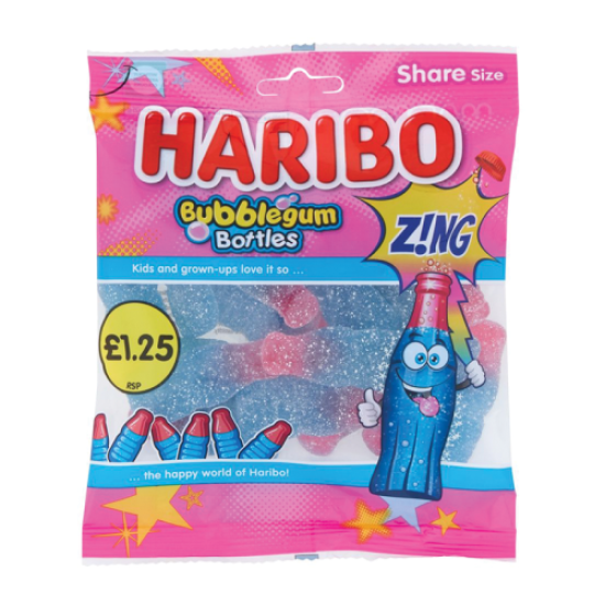 Haribo bubblegum  12x60g £1.25 