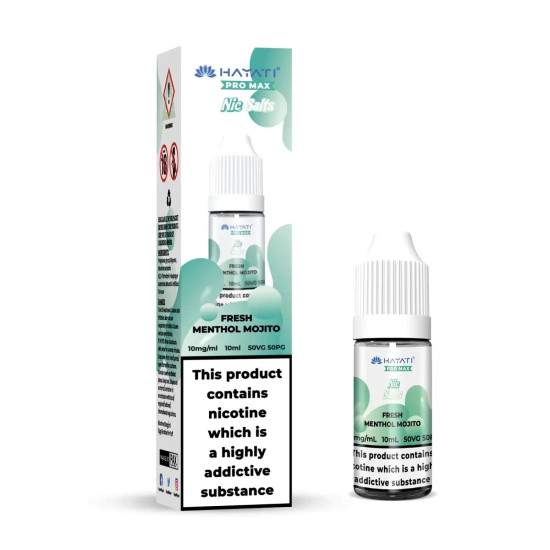 Hayati Pro Max Nic Salts Fresh Menthol Mojito 10ml-10mg