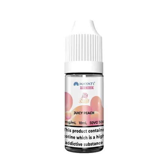 Hayati Pro Max Nic Salts Juicy Peach 10ml-10mg