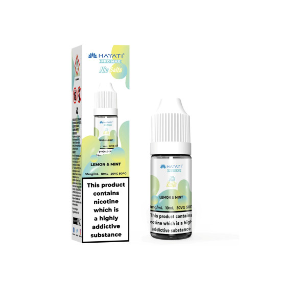 Hayati Pro Max Nic Salts Lemon & Mint 10ml-10mg