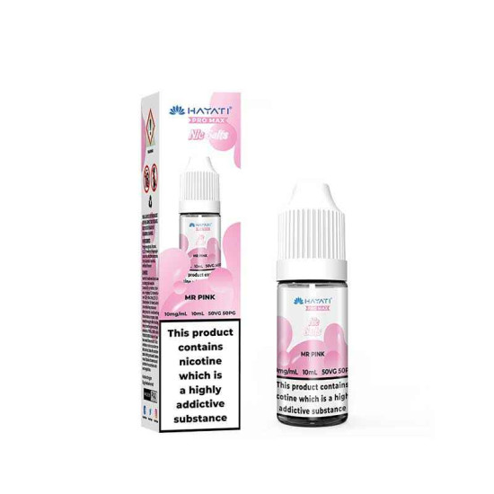Hayati Pro Max Nic Salts Mr Pink 10ml-10mg
