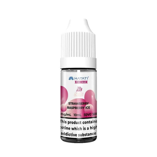 Hayati Pro Max Nic Salts Strawberry Raspberry Ice 10ml -10mg |  QTY 10 Hayati Pro Max Nic Salts Strawberry Raspberry Ice 10ml -10mg |  QTY 10