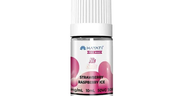 Hayati Pro Max Nic Salts Strawberry Raspberry Ice 10ml - 10mg