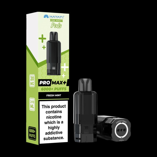 Hayati Pro Max + - Refills - Double Menthol - 20mg
