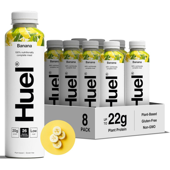 Huel Ready To Drink Banana 500ml - 8 Pack