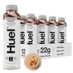 Huel Ready To Drink Iced Coffee Caramel 500ml - 8 Pack