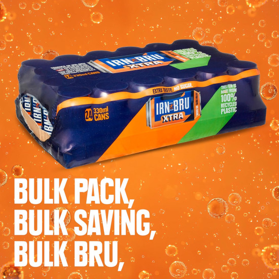 Irn Bru Xtra Cans 330ml