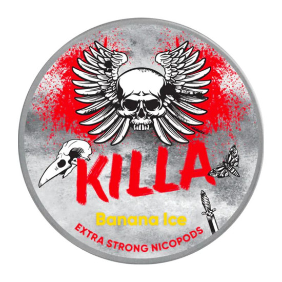 Killa  Banana ice Extra strong Noicopods Killa  Banana ice Extra strong Noicopods