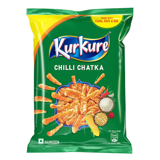 Kurkure Chilli Chatka 15x80g PMP £1.35