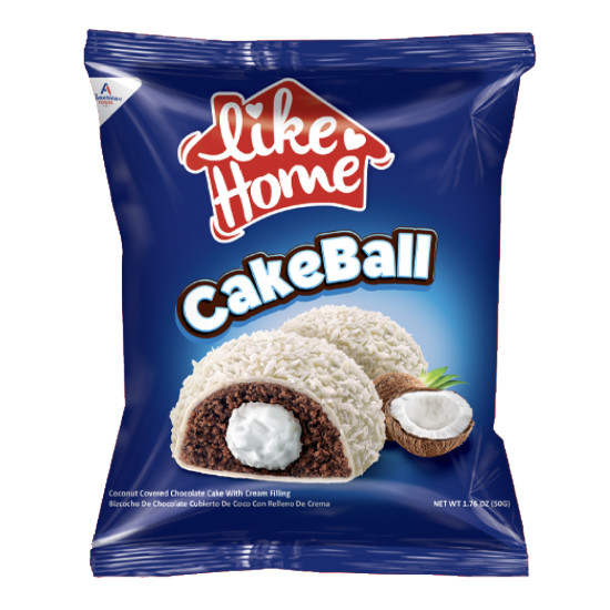Like Home Coated Cake With Coconut 55g
