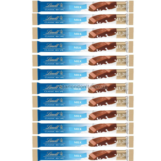 Lindt Classic Recipe Milk Chocolate Treat Bar 40g