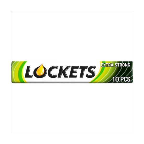 Lockets Extra Strong Menthol Cough Sweet Lozenges 41g
