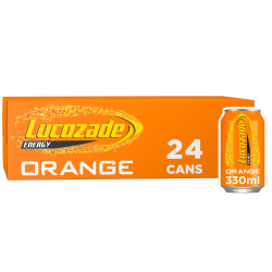 Lucozade Cans Orange 330ml 