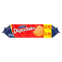 Mcvities Digestives the original Price Marked £1.99