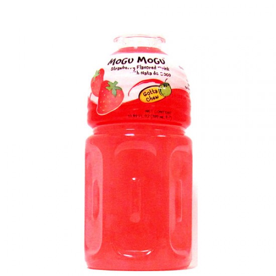 Mogu Mogu Strawberry with Nata de Coco 320ml – Case