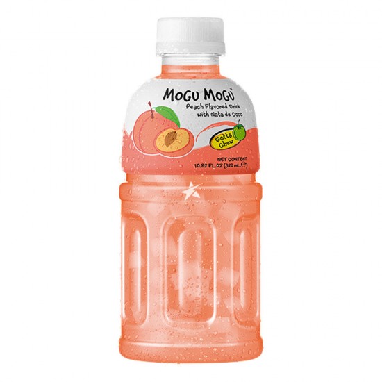 Mogu Mogu Peach with Nata de Coco 320ml – Case