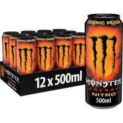 Monster Energy Nitro Cosmic Peach (EU) 500ml - 12 Pack
