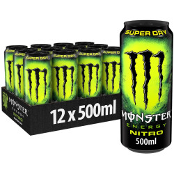 Monster Energy Nitro Super Dry (EU) 500ml - 12 Pack