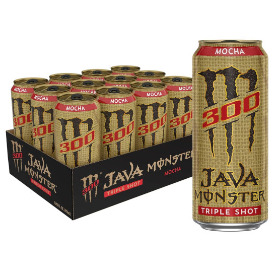 Monster Java 300 Triple Shot Mocha 444ml QTY 12